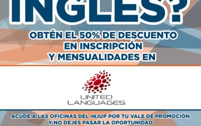 PROMUEVEN INJUP DESCUENTO EN CURSO DE INGLÉS