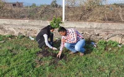 REALIZAN PROGRAMA DE LIMPIEZA Y REFORESTACIÓN EN LOS GUAJES