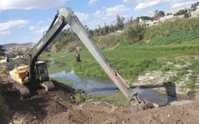 REFUERZAN BORDES DEL RÍO LERMA PARA LOGRAR FLUIDES DEL AGUA