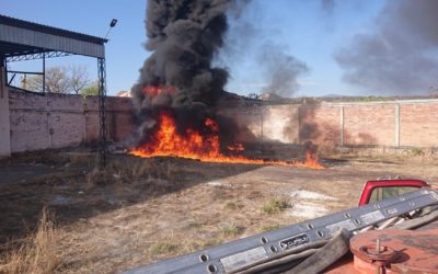 SANCIONAN POR QUEMA DE BASURA EN LOTES BALDÍOS