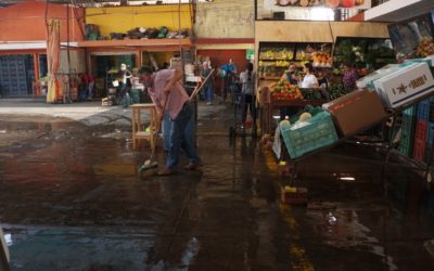 ENDURECEN MEDIDAS DE SALUBRIDAD EN MERCADO DE ABASTOS