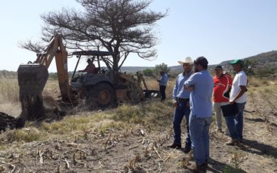 INICIA INSTALACIÓN DEL SISTEMA DE RIEGO DE LA PRESA DE PAREDONES