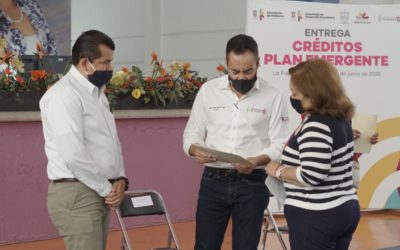HACEN SEGUNDA ENTREGA DE CRÉDITOS DEL PLAN EMERGENTE