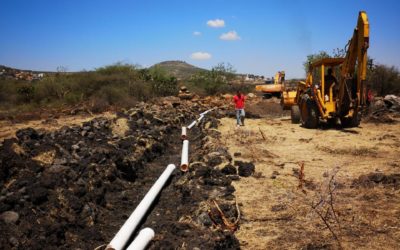 CONSTRUYEN SEGUNDO CANAL DE RIEGO EN LA PRESA DE PAREDONES