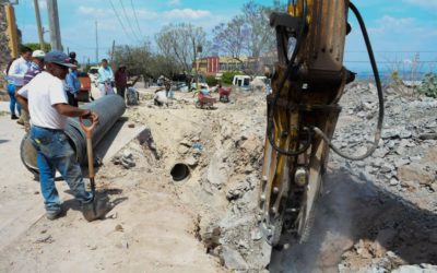 HAY AVANCES EN OBRAS DE INFRAESTRUCTURA ESCOLAR Y URBANA