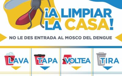 INICIA CAMPAÑA CONTRA EL MOSQUITO PORTADOR DEL DENGUE