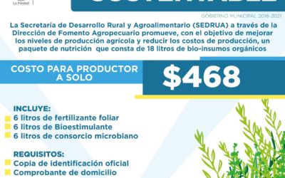 PROMUEVE MUNICIPIO PROGRAMA ESTATAL DE AGRICULTURA SUSTENTABLE