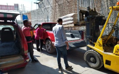 MÁS DE 450 TONELADAS DE CEMENTO ENTREGADAS