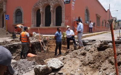 SUPERVISA ALCALDE OBRAS EN ZONA RURAL Y URBANA