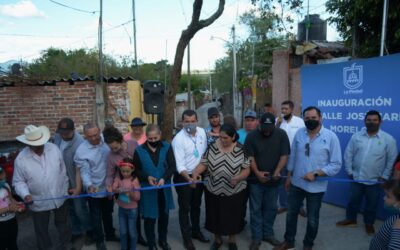 INAUGURAN CALLE EN LA COMUNIDAD DE ZARAGOZA