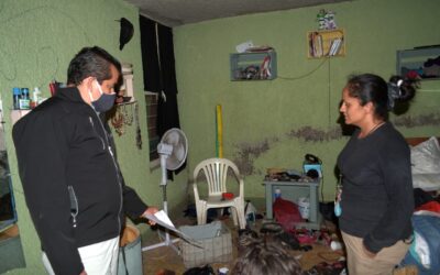 ATIENDE ALCALDE NECESIDADES EN ZONAS AFECTADAS POR LLUVIAS