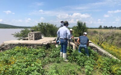 DESFOGAN AGUA DE LA PRESA “LOS COYOTES”