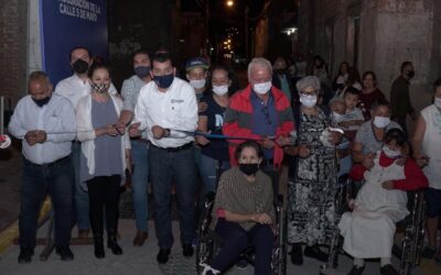 INAUGURAN SEGUNDA ETAPA DE PAVIMENTACIÓN DE LA CALLE 5 DE MAYO