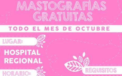 PROMUEVEN MASTOGRAFÍAS GRATUITAS