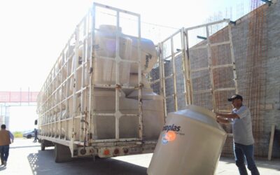 SE HAN ENTREGADO 818 TONELADAS DE MATERIALES DE CONSTRUCCIÓN