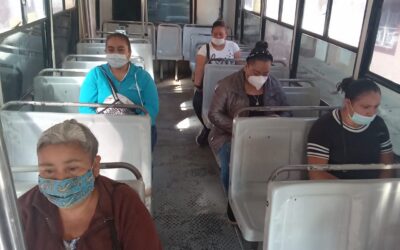 INVITAN A UTILIZAR CUBREBOCAS EN TRANSPORTE PÚBLICO