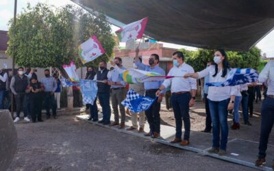 GOBERNADOR Y ALCALDE DAN BANDERAZO A OBRAS DE INFRAESTRUCTURA VIAL EN LA PIEDAD
