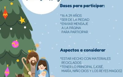 INVITAN A PARTICIPAR EN CONCURSO DE MAQUETA DE NACIMIENTOS