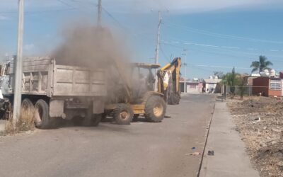 RECUPERAN ÁREA VERDE EN EL FRACCIONAMIENTO EL CUITZILLO