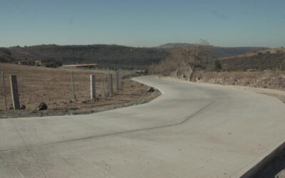 INAUGURAN CAMINO DE ACCESO AL CAUDILLO