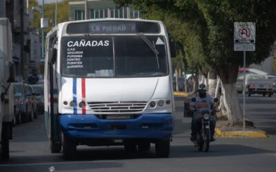 SE CANCELA EL SERVICIO DE TRANSPORTE PÚBLICO