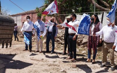 COLOCAN PRIMERA PIEDRA DEL NUEVO CENTRO DE SALUD EN LA PIEDAD