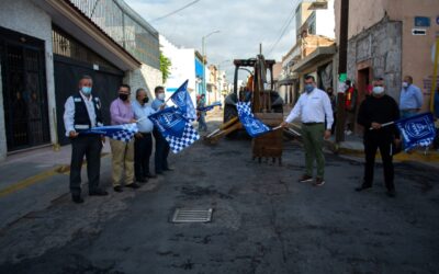 ALCALDE DA BANDERAZO INICIAL DEL TERCER PAQUETE DE OBRAS DE LA ZONA CENTRO