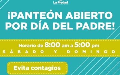ABRIRÁN PANTEONES PARA ESTE DÍA DEL PADRE