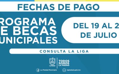 DAN A CONOCER FECHA PARA PAGO DE BECAS