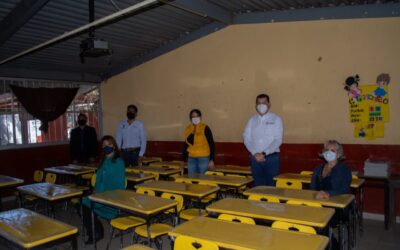 FAVORECE GOBIERNO AL SECTOR EDUCATIVO DEL MUNICIPIO