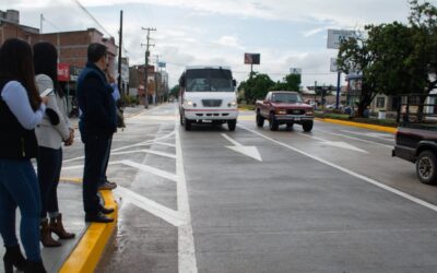 ABREN A LA CIRCULACIÓN PRIMER CUERPO EN REHABILITACIÓN DE UN TRAMO DEL BULEVAR