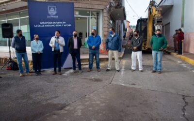 INICIA MEJORAMIENTO DE CALLE EN LA ZONA CENTRO DE LA PIEDAD