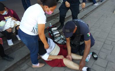 CAPACITAN A ELEMENTOS DE TRÁNSITO PARA BRINDAR PRIMEROS AUXILIOS