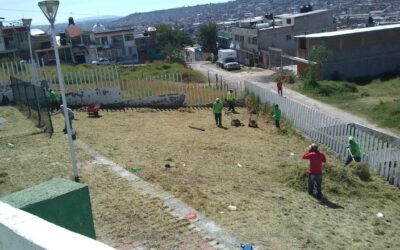 DAN MANTENIMIENTO A CENTROS COMUNITARIOS DEL MUNICIPIO