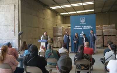 EN LA PIEDAD CONTINÚAN LAS ENTREGAS DE MATERIAL PARA MEJORAMIENTO DE VIVIENDAS