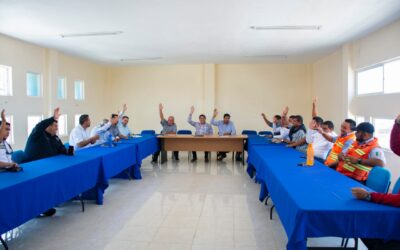 COMITÉ DE PROTECCIÓN CIVIL MUNICIPAL REALIZA SESIÓN PARA PREVEER RIESGOS DE INUNDACIÓN