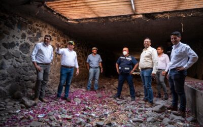 SUPERVISAN ZONAS DE RIESGO POR TEMPORADA DE LLUVIAS