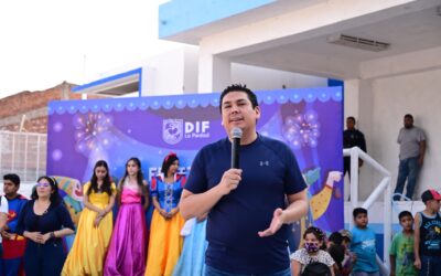 ALCALDE SAMUEL HIDALGO REAFIRMA COMPROMISO CON LA NIÑEZ