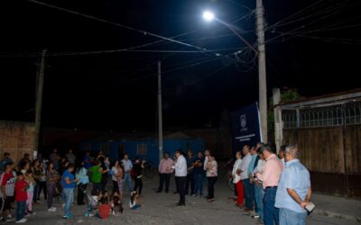 PRESIDENTE INAUGURA 190 LUMINARIAS EN COLONIAS Y COMUNIDADES DE LA PIEDAD