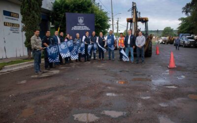 ARRANCAN REHABILITACIÓN DEL ACCESO AL FRACCIONAMIENTO DELTA