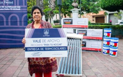 PROGRAMA “PARA TU HOGAR” BENEFICIA A PIEDADENSES