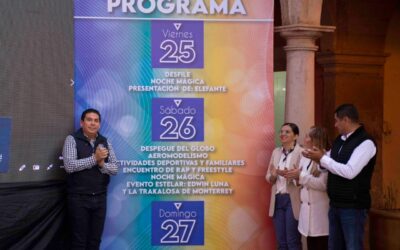 PRESENTAN PROGRAMA OFICIAL DEL FESTIVAL INTERNACIONAL DEL GLOBO EXTENSIÓN LA PIEDAD