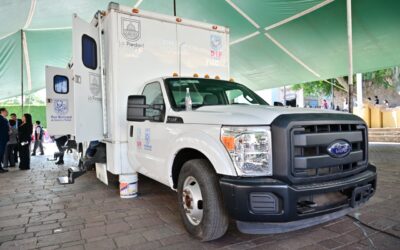 SE REHABILITA LA UNIDAD MÉDICA MÓVIL PARA BRINDAR SERVICIOS DE SALUD EN COMUNIDADES