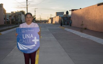 PRESIDENTE DE LA PIEDAD INAUGURA CALLE COMETA EN CIUDAD DEL SOL