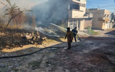 INVITAN A LA POBLACIÓN A NO REALIZAR QUEMAS EN LOTES BALDÍOS O EL CAMPO