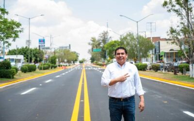 PRESIDENTE DE LA PIEDAD INAUGURA TRAMO DEL BULEVARD “LÁZARO CÁRDENAS”