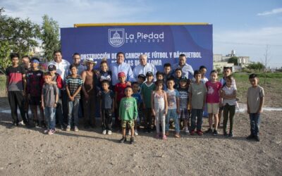 INICIAN LA RECONSTRUCCIÓN DE CANCHAS EN EL FRACCIONAMIENTO VILLAS DE LA LOMA