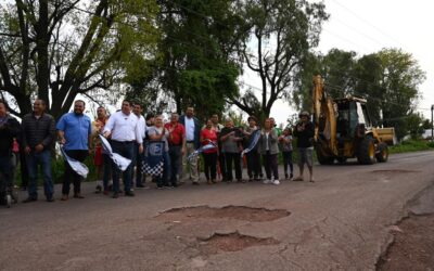 INICIA SEGUNDA ETAPA DEL CIRCUITO VIAL GUANAJUATILLO-RÍO GRANDE