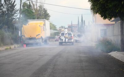 GOBIERNO DE LA PIEDAD INICIA LABORES DE FUMIGACIÓN CONTRA EL MOSCO
