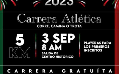 HABRÁ CARRERA ATLÉTICA EL FIN DE SEMANA